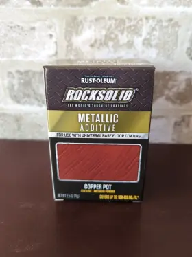60071 Rust-oleum Rocksolid Metallic Additive. Copper Pot 2.5 Ounce