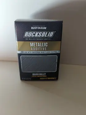 60073 Rust-oleum Rocksolid Metallic Additive. Silver Bullet 2.5 Ounce