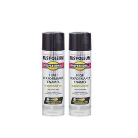Rust-oleum 7579838a2 Rust-oleum 7579838-2pk Professional High 15 Ounce Pack Of 2 Gloss Black