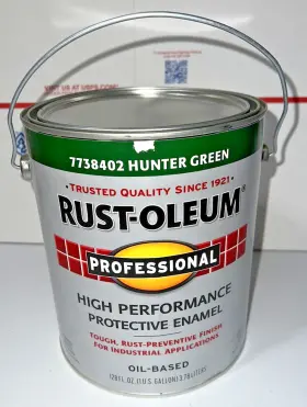 7738402 Rust-oleum 1 -gal Hunter Green Protective Control Enamel Paint 7738
