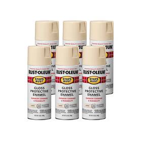 Rust-oleum 7770830 Rust-oleum 7770830-6pk Stops Spray 12 Ounce Pack Of 6 Gloss Almond