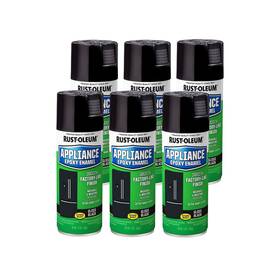 Rust-oleum 7886830 Rust-oleum 7886830-6pk Specialty Appliance Epoxy 12 Ounce Pack Of 6 Black
