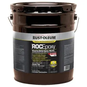 9171300 Rust-oleum Epoxy Mastic Coating Dunes Tan Semi-gloss 5 Gal 125 To