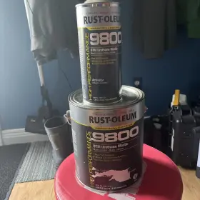 9801501 Rust-oleum Rustoleum 9800 Dtm Mastic Urethane Base And Activator