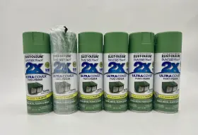 249072 Rust-oleum Corp 2x Ultra Cover Satin Leafy Green Paint 12 Oz. Pack Of 6