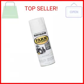 280132 Rust-oleum Corp Farm And Implement Spray Paint 12 Oz Gloss White