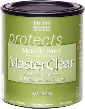 Me66232 Rust-oleum Corp Mm Masterclear Semi-gloss Clear Water-based Protective Coating 1 Quart 6-2b