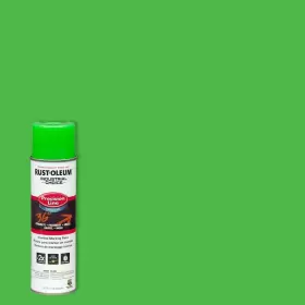 203032 Rust-oleum Industrial Choice Marking Spray Paint Fluorescent Green Case Of 12