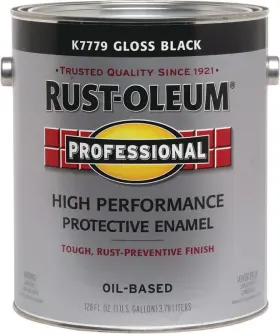 K7779-402 Rust-oleum Professional K7779402 Protective Enamel Gloss Black 1 Gal Can