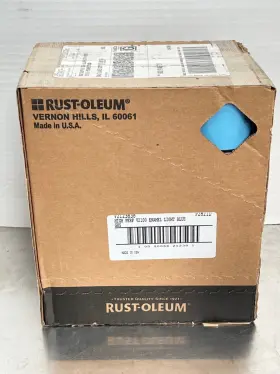 V2123838 Rust-oleum 6 New High Performance V2100 Enamel Light Blue 15 Oz. Cans