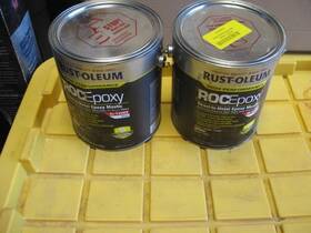 Rustoleum 9192402 2 Epoxy Mastic Base 9100 White One Gallon Cans Dented Can
