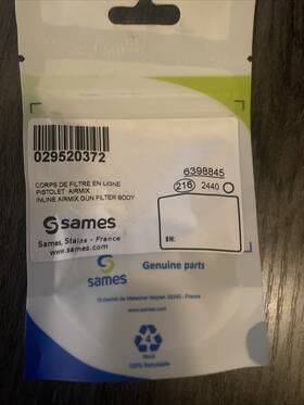Sames 029-520-372 Kremlin 029-520-372airmix Spray Gun Part Inline Fluid Filter