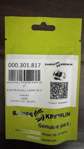 Sames Kremlin 000-301-817 Tip Airless Skill 18/17
