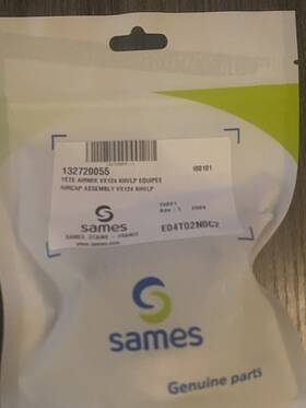 Sames / Kremlin 132-720-055 Aircap Assembly Vx124 Xcite Lite 132720055 Sames/kremlin Non-oem