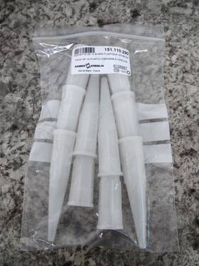 Sames Kremlin 852426 10 X New 151.110.290 Extrusion Unit Plastic Disposable Nozzles