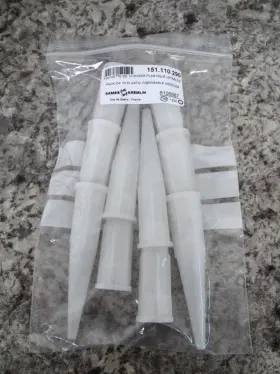 151.110.290 Sames Kremlin 852426 10 X New Extrusion Unit Plastic Disposable Nozzles