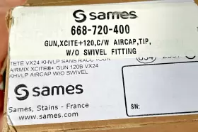 668-720-400 Sames Kremlin Xcite Gun 120b Nib 09-094 Tip Included