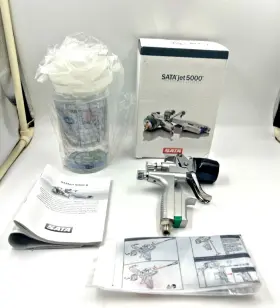 El1126431 Sata 210799 Jet 5000 B Hvlp Standard Spray Gun Comes With Cups