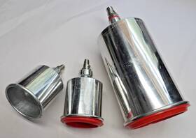 Sata 96685 Unused Gravity Feed Aluminum Spray Gun Cup Lot