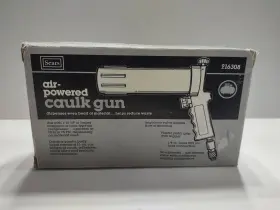 916308 Sears Vintage Air Powered Caulk Plastic Gun Open Box