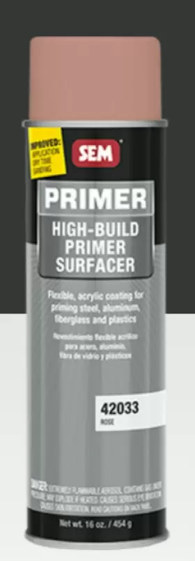 42033 Sem High-build Primer Surfacer - Rose 20oz Aerosol Can