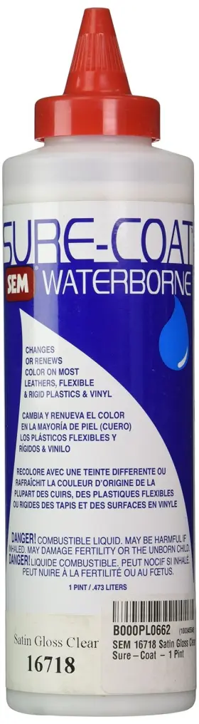 Sem 467861671884 16718 Satin Gloss Clear Sure-coat - 1 Pint
