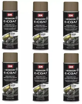 62283 Sem Ez Coat Metal Coating 16 Oz Aerosol Can Field Drab Quart 6
