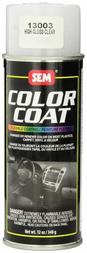 Sem 646786130038 13003 High Gloss Clear Color Coat Aerosol - 12 Oz