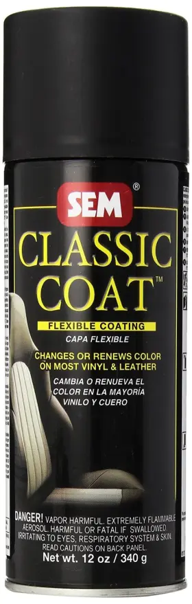 Sem 646786175039 17503 Limo Flat Black Classic Coat - 12 Oz