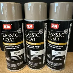 17243 Sem Products 646786157530 Classic Coat Taupe Lot Of 3 Cans