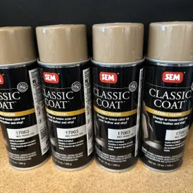 Sem Products 646786170638 Classic Coat 17063 Med Prairie Tan Lot Of 4 Cans