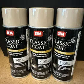 Sem Products 646786173639 Classic Coat 17363 Lt Graystone Lot Of 3 Cans