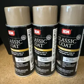 Sem Products 646786174230 Classic Coat 17423 Med Cashmere Lot Of 3 Cans