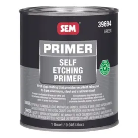 Se39694 Sem Products Inc 39694 Self-etching Primer 1 Quart Can Green 280.7 Gallon Voc