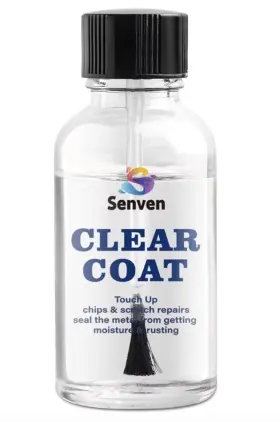 X0018rcajaz Senven Clear Coat Touch Up Paint High Gloss Moisture Resistant 1.5 Fl Oz Bottle 8 Pk