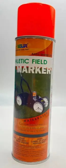 20-645 Seymour 043281001878 1 Case Stripe Athletic Field Marker Waterbased Orange