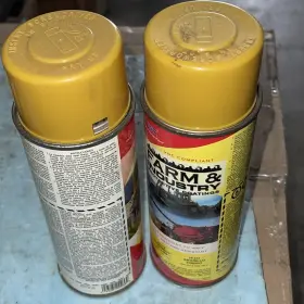 16-213 Seymour Industrial Protective Coating Paint Spray Yellow 2x12oz P/n
