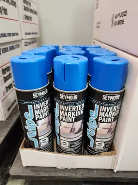 20-969 Seymour Solvent Marking Paint Fluorescent Blue
