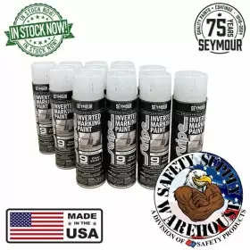 20-978-12 Seymour 12pk 20-631 Inverted Clear Landscaping Construction Marking Paint 17 Oz