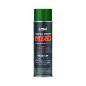 620-1448 Seymour Mro Industrial High-solids Spray Paint Cascade Green 16 Oz