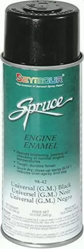 Sey-98-42 Seymour Of Sycamore Spruce Universal Gm Black Engine Enamel 9842