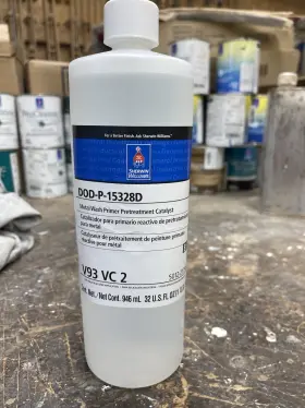 Dod-p-15328d Sherwin-williams 5012-21758 Quart Industrial Wash Primer Pretreatment Catalyst