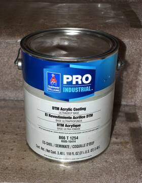 Sherwin-williams B66-t1254 Pro Industrial Acrylic Coating Ultradeep Base /eg-shell/ Gallon
