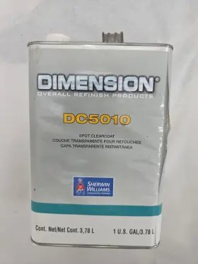 Dc5010 Sherwin-williams Demension Spot Clear Clearcoat