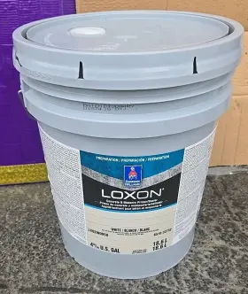 Lx02w0050 Sherwin Williams Concrete And Masonry Primer/sealer White 5 G. Bucket #lx02w0050