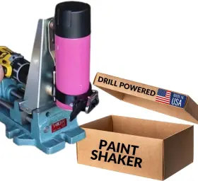 Shootingtargets7 744110065190 Spray Can Paint Shaker Mixer - Drill Powered Electric