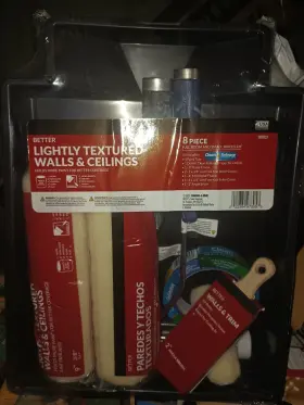 Shur-line 022384973053 Better 8-piece Lint Free Knit Full Room Paint Tray Set