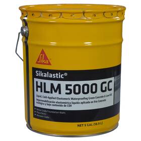 Sikaflex 807634 Sikalastic Hlm 5000 Gc Liquid Elastomeric Waterproofing Membrane 5 Gallon