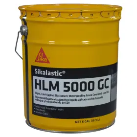 807634 Sikaflex Sikalastic Hlm 5000 Gc Liquid Elastomeric Waterproofing Membrane 5 Gallon