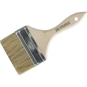 Cb-m40 Sim Supply Inc. 4 Inch Flat Chip Wall Natural Bristle Paint Brush Inc